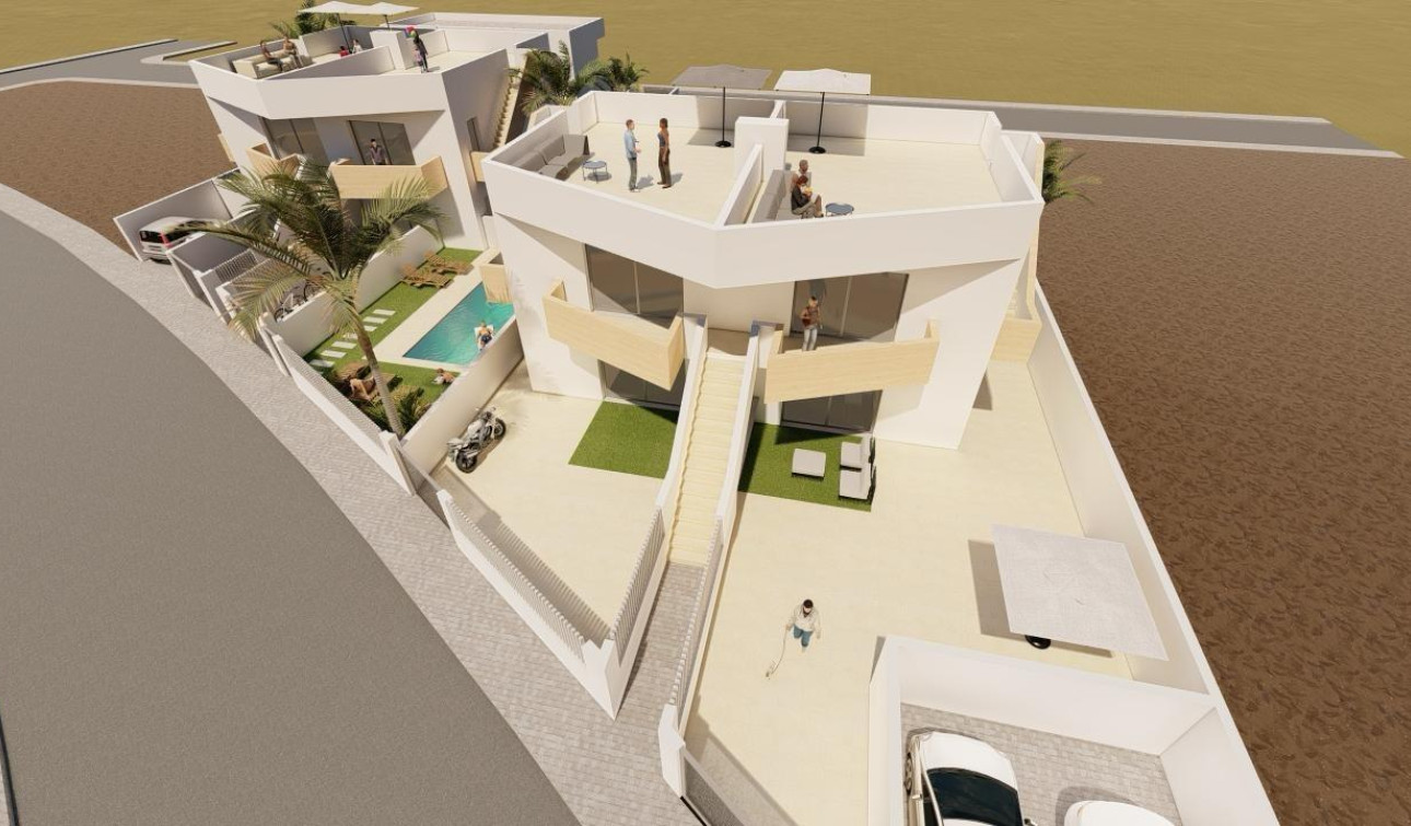 Nieuwbouw Woningen - Vrijstaande villa - Puerto de Mazarron - Mar De Plata