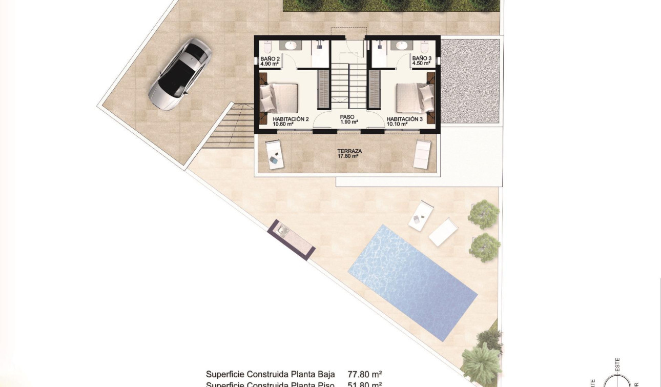 Nieuwbouw Woningen - Vrijstaande villa - Rojales - Ciudad Quesada