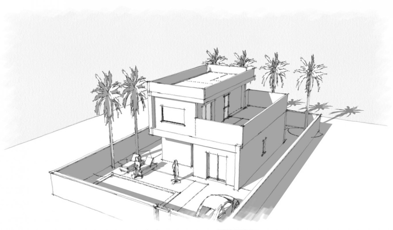 Nieuwbouw Woningen - Vrijstaande villa - Rojales - Ciudad Quesada