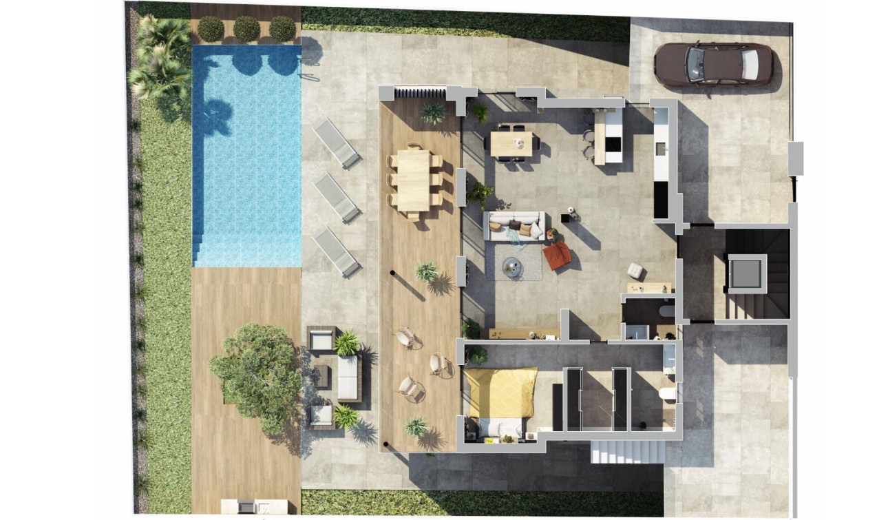 Nieuwbouw Woningen - Vrijstaande villa - Rojales - Golf La Marquesa (Ciudad Quesada)