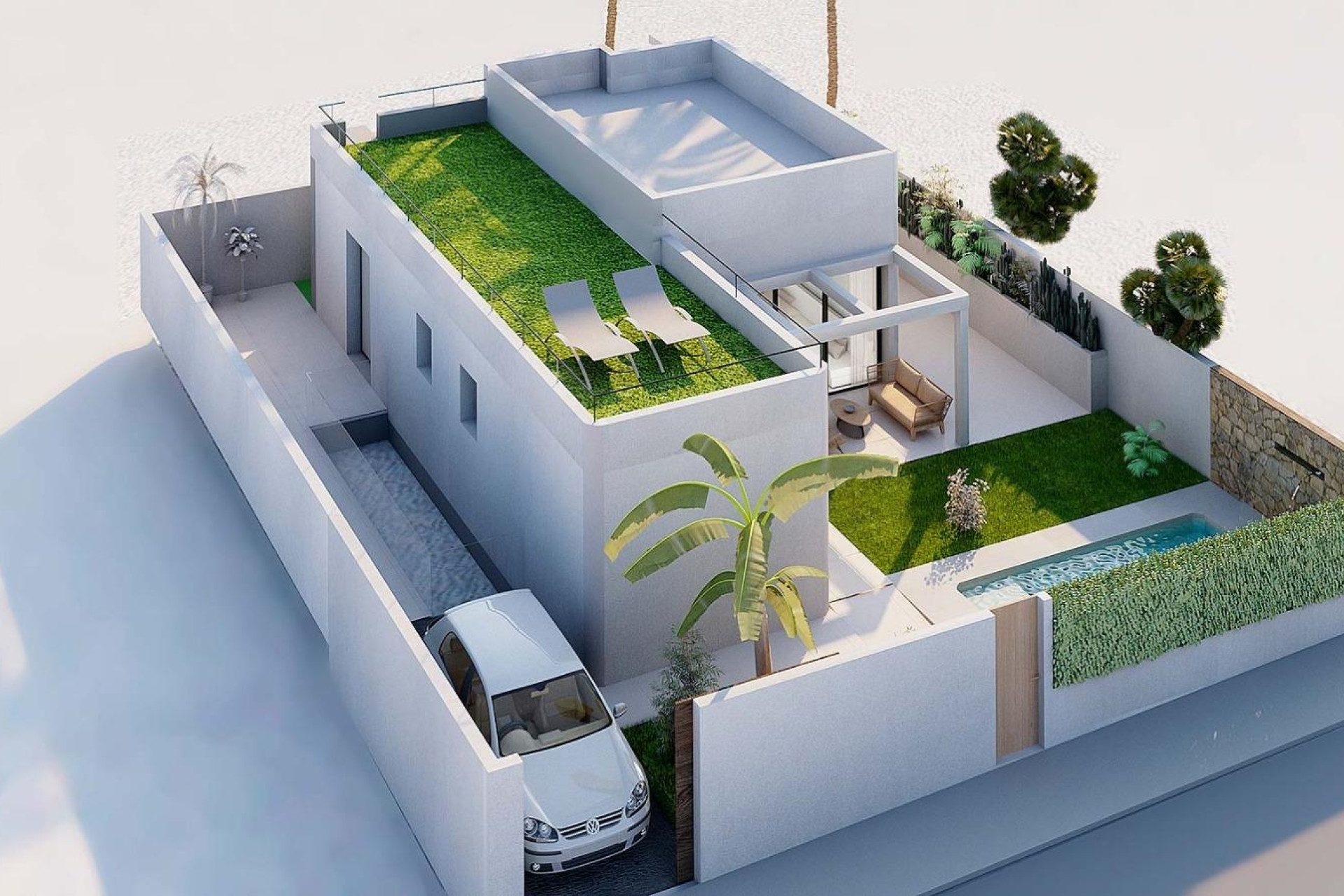 Nieuwbouw Woningen - Vrijstaande villa - Rojales - La Marquesa Golf