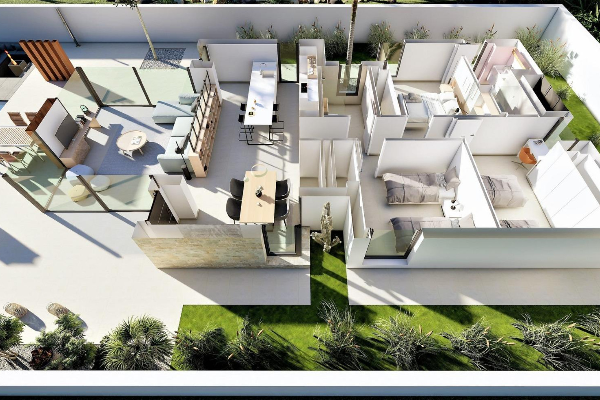 Nieuwbouw Woningen - Vrijstaande villa - San Fulgencio - El Oasis