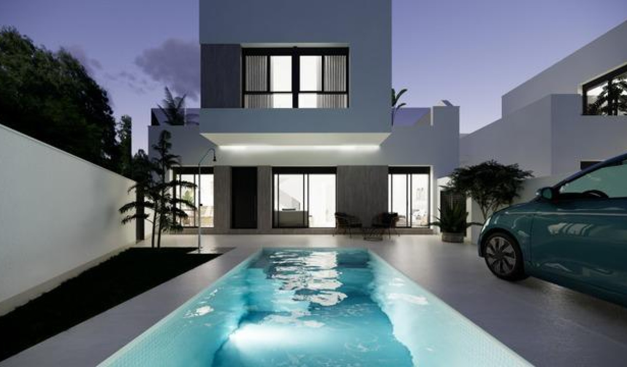 Nieuwbouw Woningen - Vrijstaande villa - San Fulgencio - Polideportivo