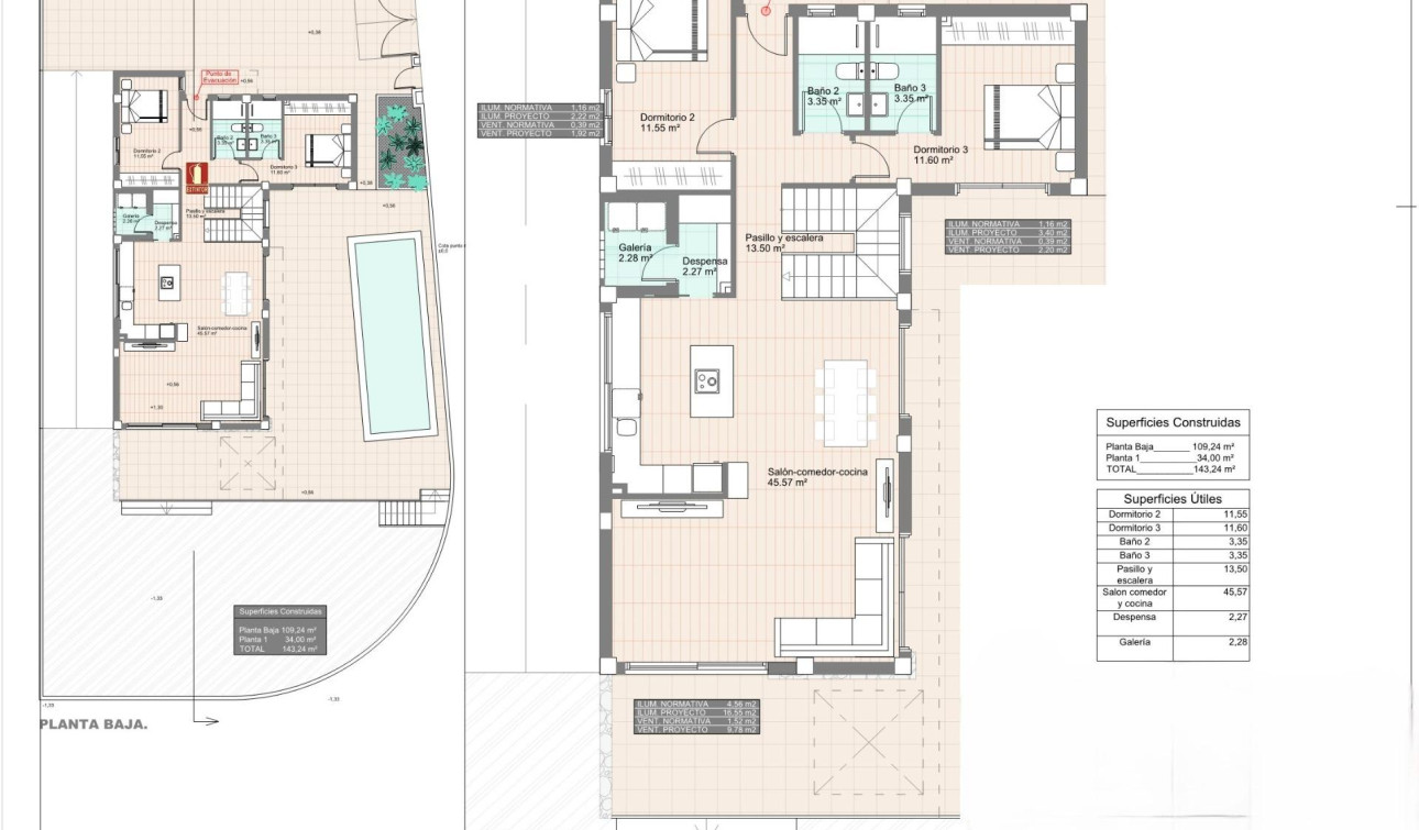 Nieuwbouw Woningen - Vrijstaande villa - San Fulgencio - Urb. La Marina