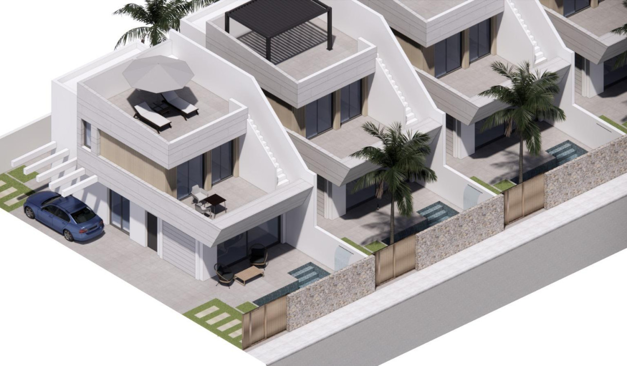 Nieuwbouw Woningen - Vrijstaande villa - San Javier - Parque de los leones