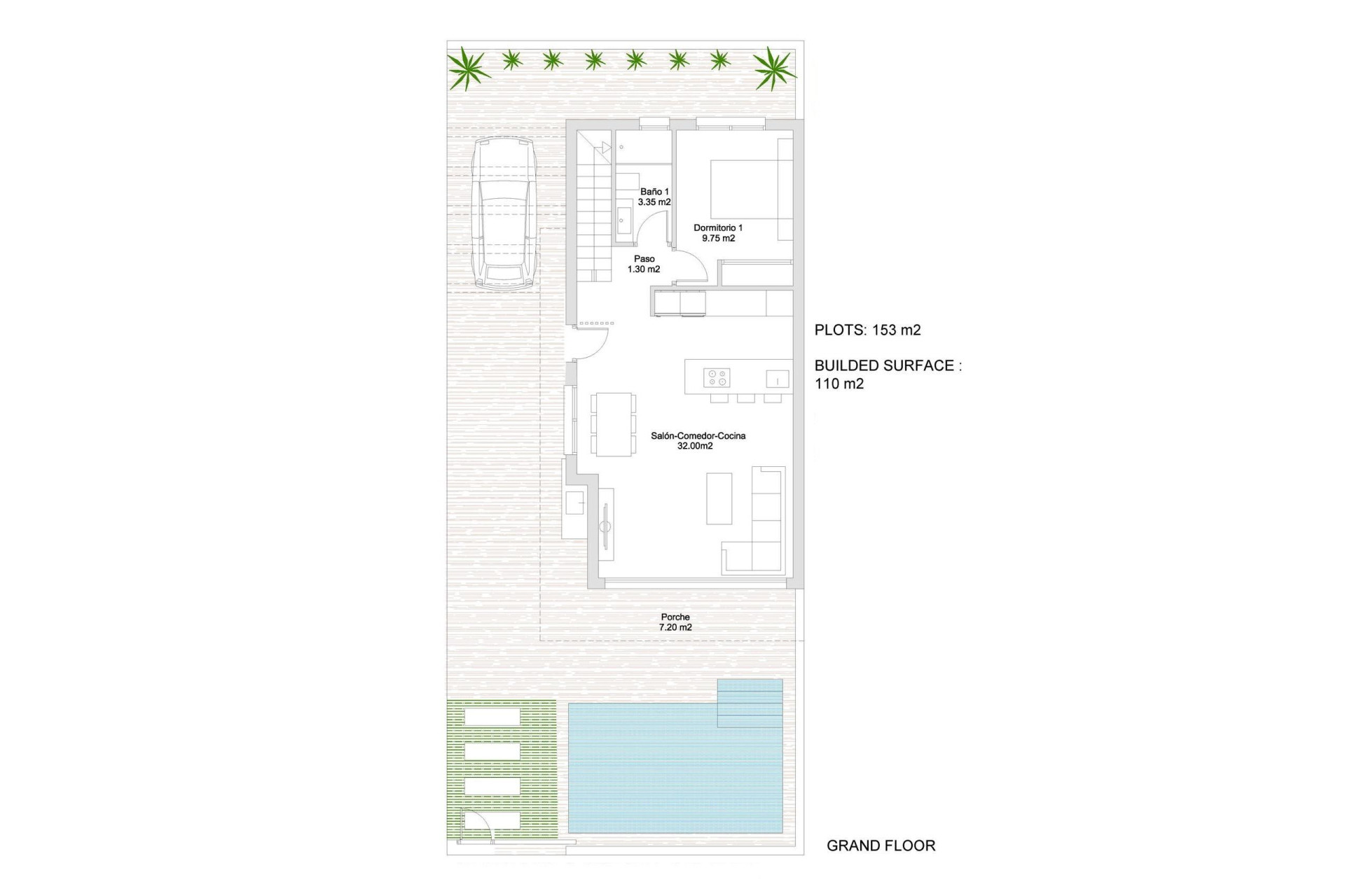 Nieuwbouw Woningen - Vrijstaande villa - San Javier - Parque de los leones