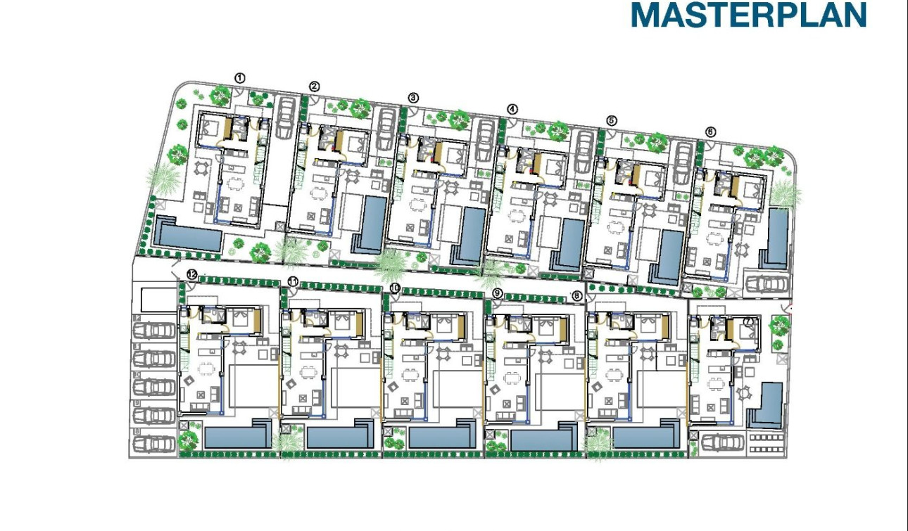 Nieuwbouw Woningen - Vrijstaande villa - San Javier - Roda Golf