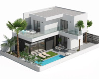 Nieuwbouw Woningen - Vrijstaande villa - San Javier - Roda Golf