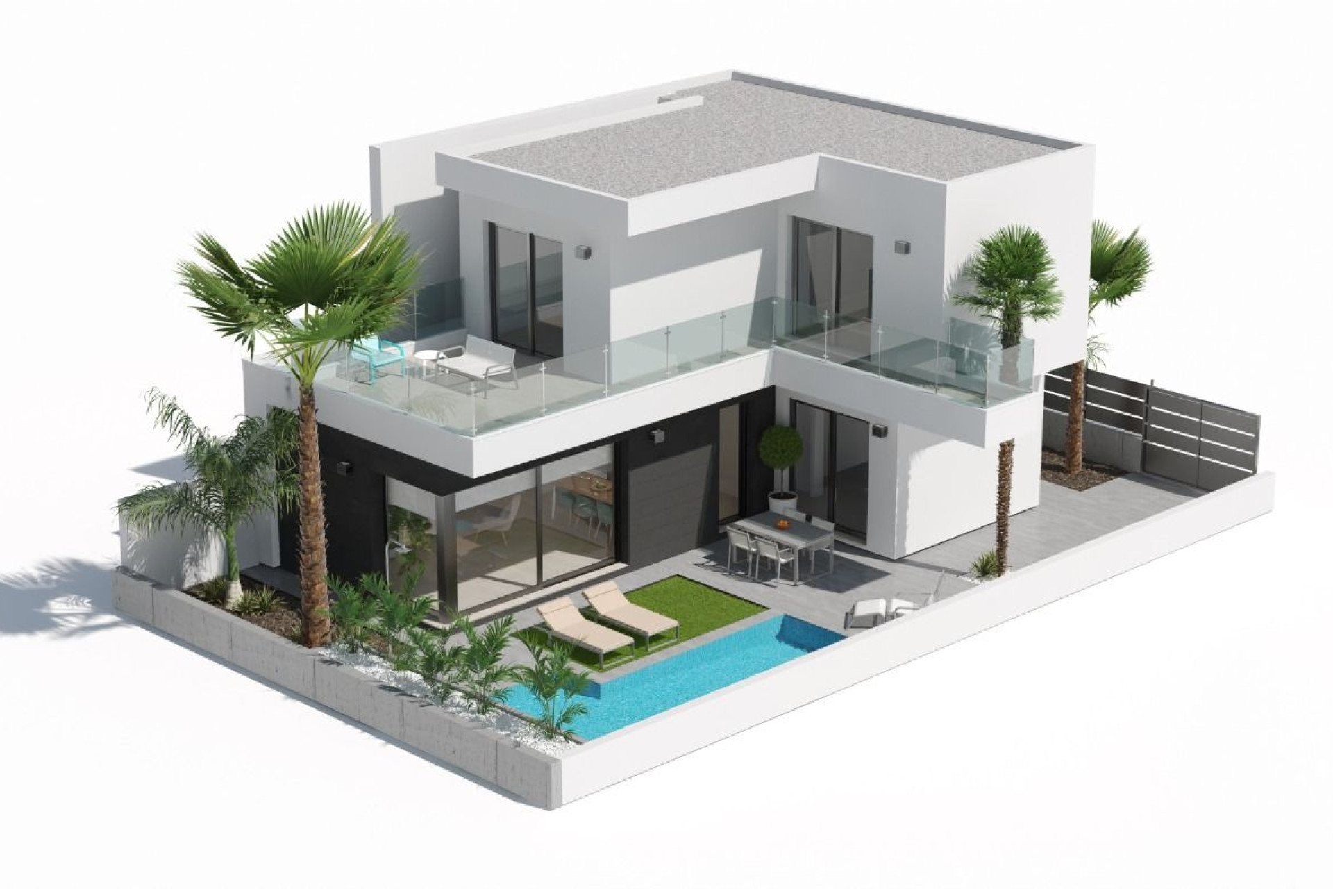 Nieuwbouw Woningen - Vrijstaande villa - San Javier - Roda Golf