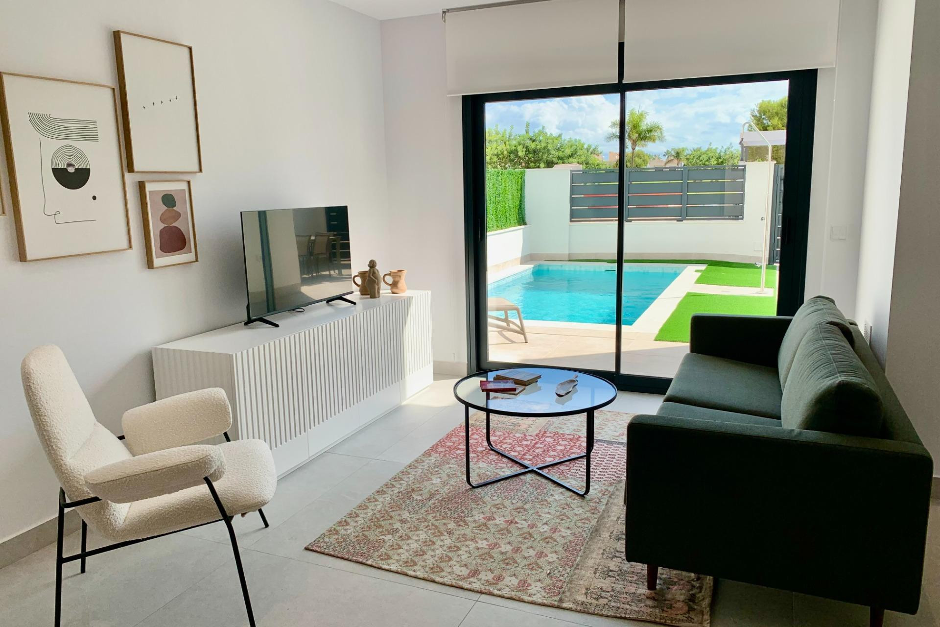 Nieuwbouw Woningen - Vrijstaande villa - San Javier - Roda Golf