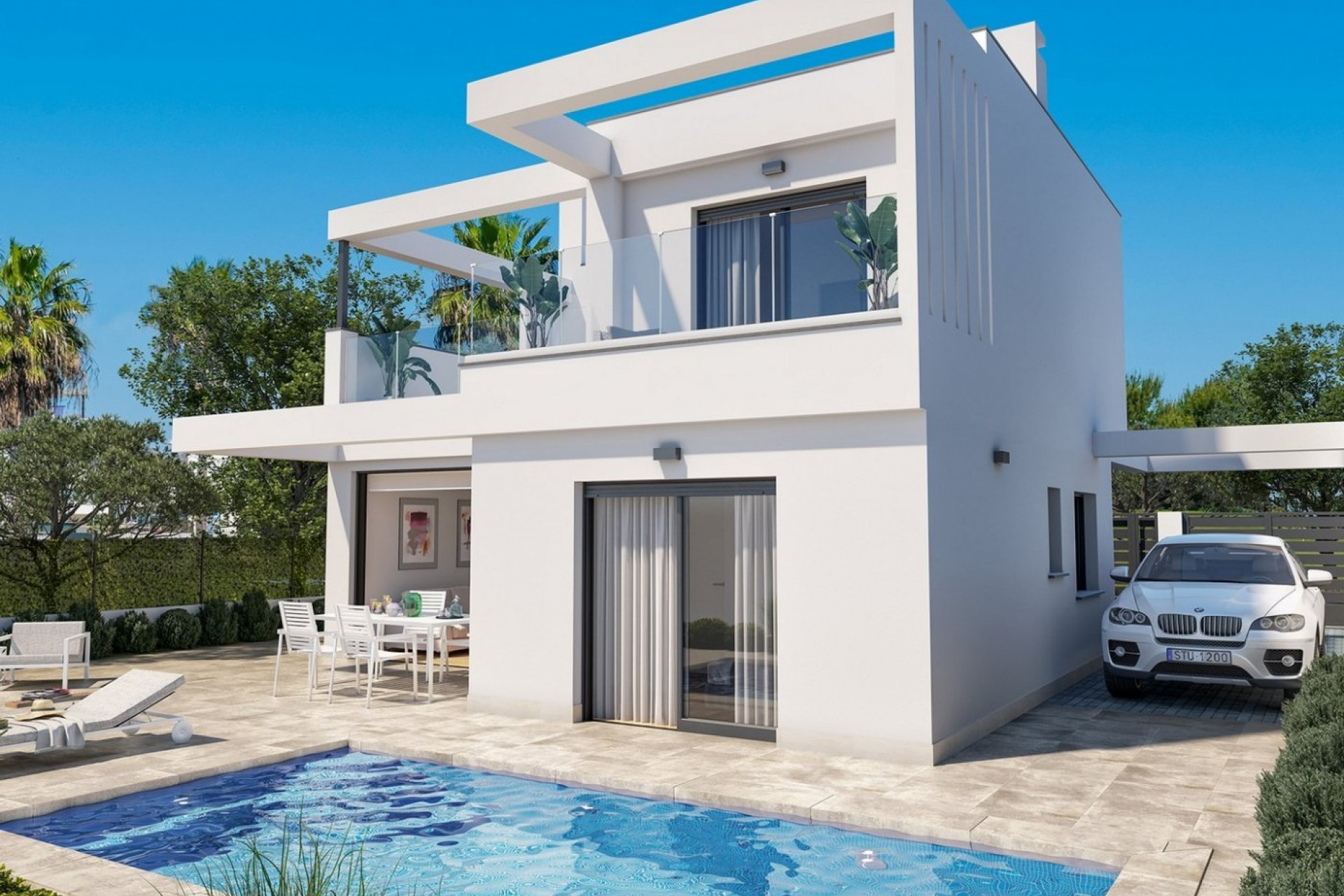 Nieuwbouw Woningen - Vrijstaande villa - San Javier - Roda Golf