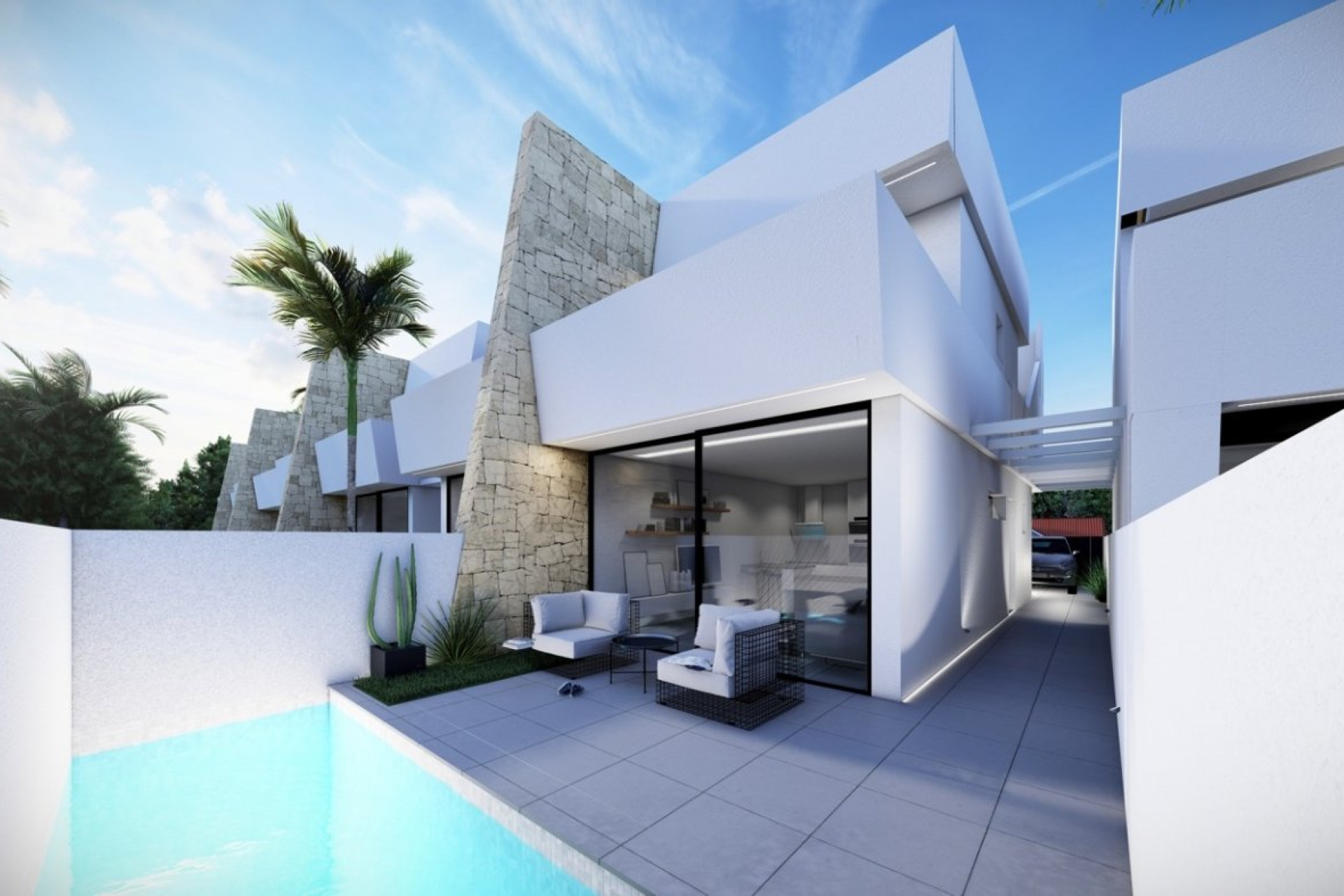 Nieuwbouw Woningen - Vrijstaande villa - San Javier - San Blas