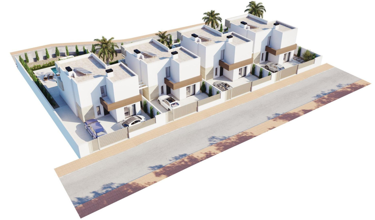 Nieuwbouw Woningen - Vrijstaande villa - San Javier - Santiago De La Ribera