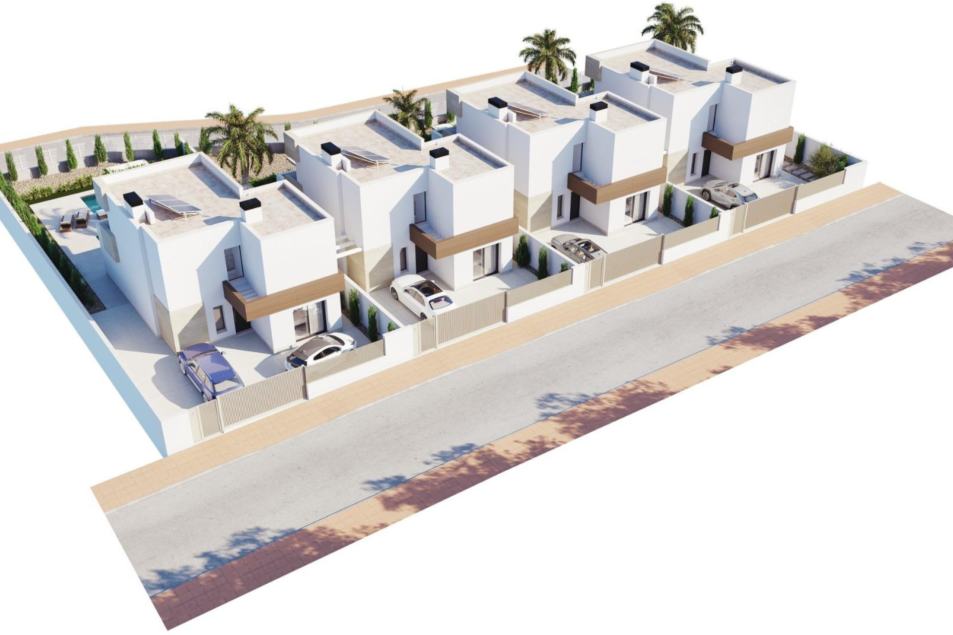 Nieuwbouw Woningen - Vrijstaande villa - San Javier - Santiago De La Ribera
