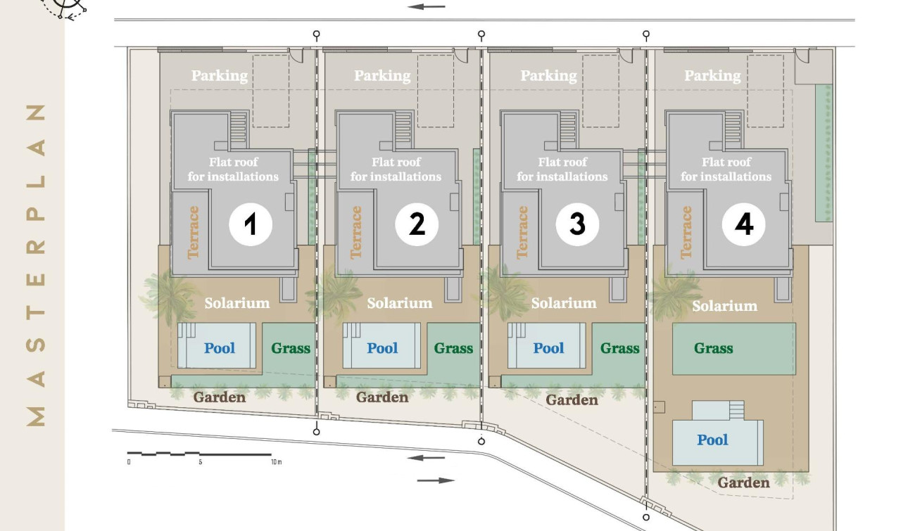 Nieuwbouw Woningen - Vrijstaande villa - San Javier - Santiago De La Ribera