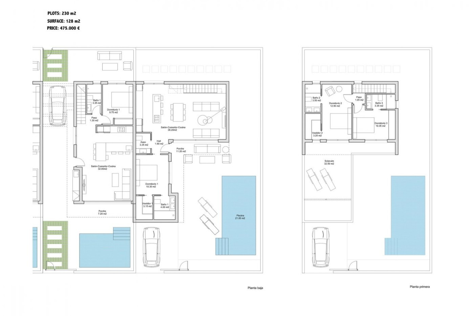 Nieuwbouw Woningen - Vrijstaande villa - San Javier - Santiago De La Ribera