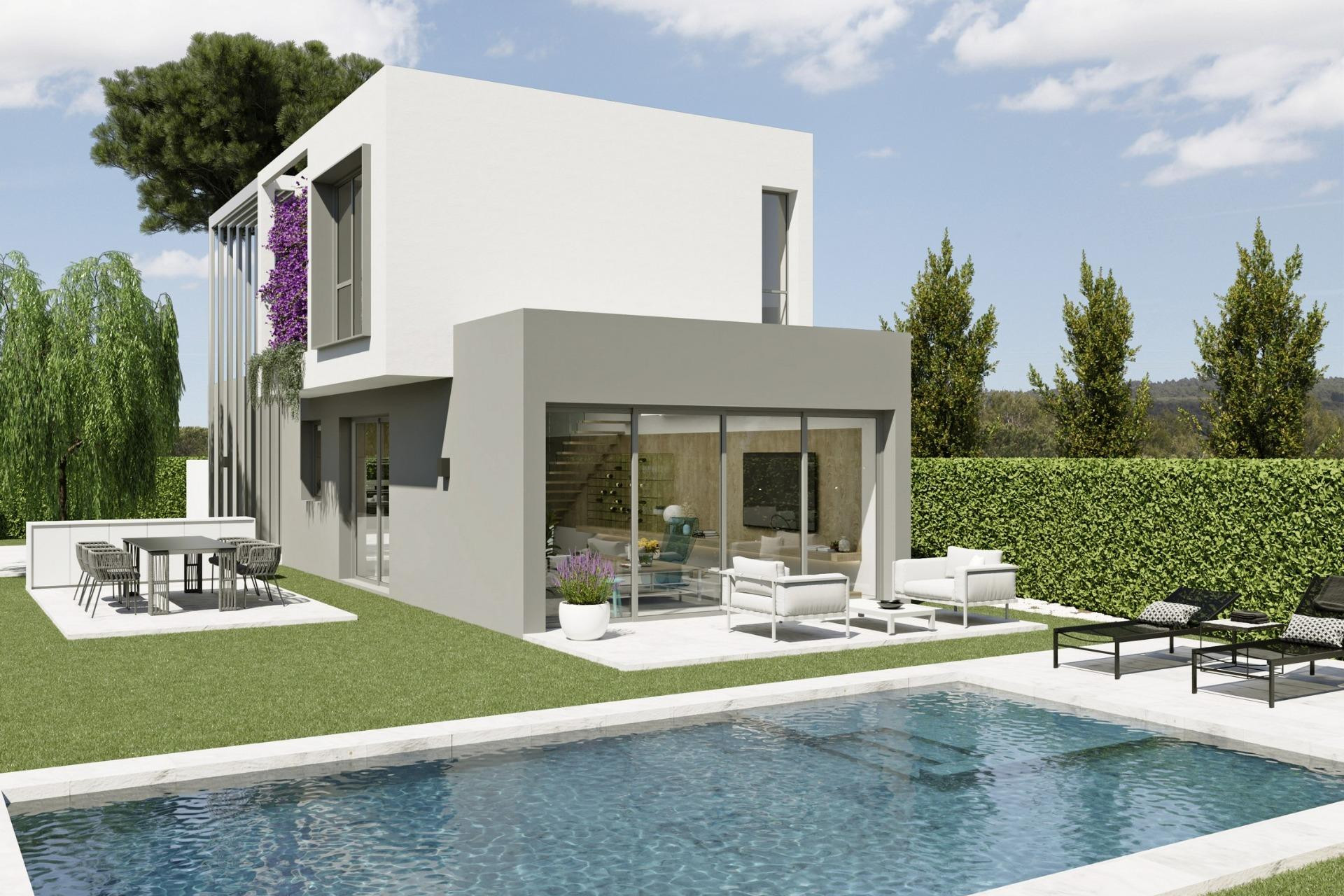 Nieuwbouw Woningen - Vrijstaande villa - San Juan de Alicante - La Font