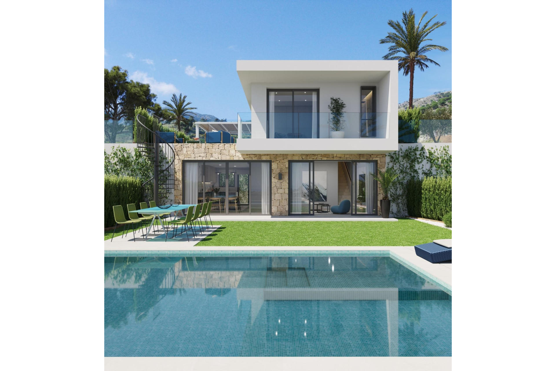 Nieuwbouw Woningen - Vrijstaande villa - San Juan de Alicante - La Font