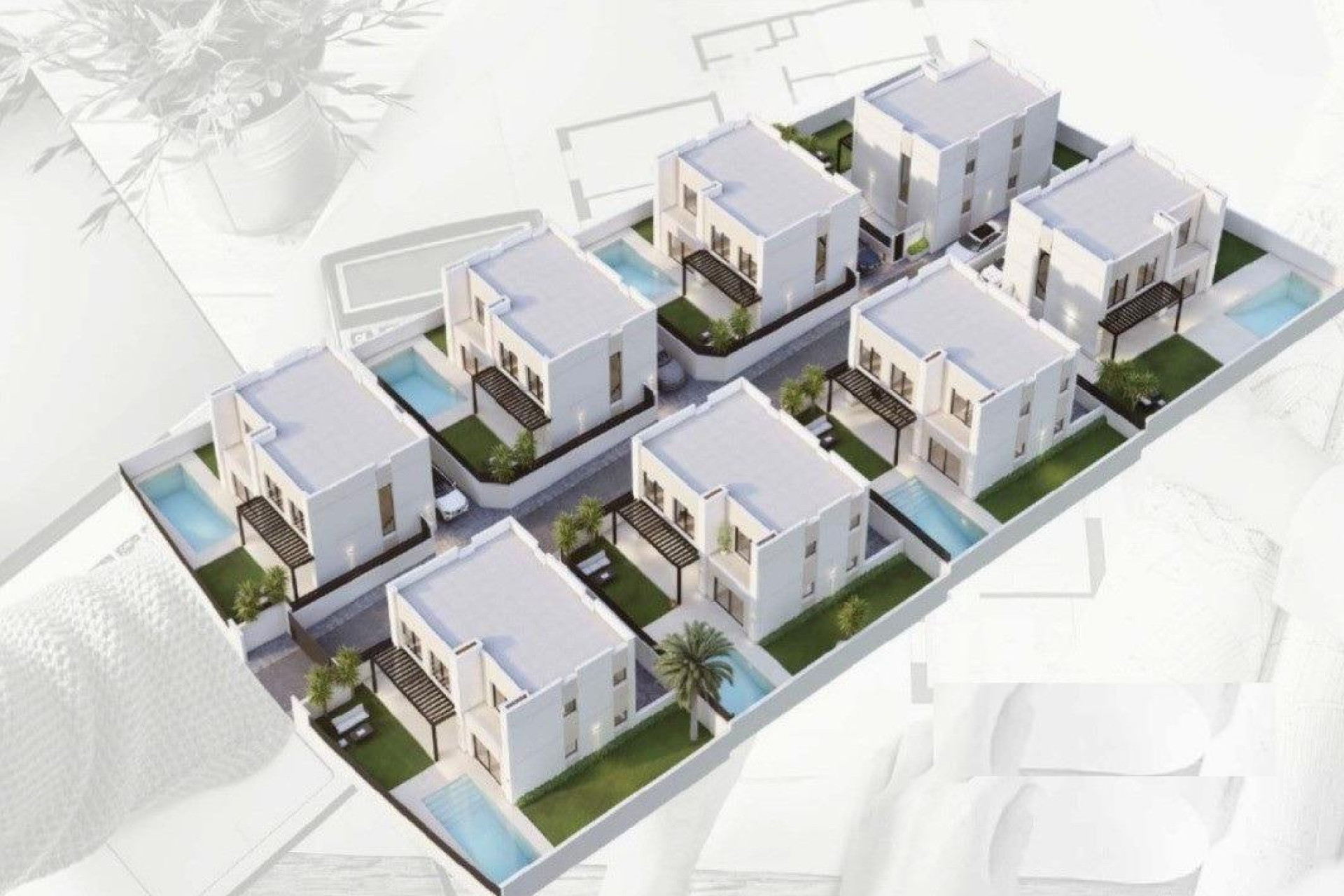 Nieuwbouw Woningen - Vrijstaande villa - San Juan de Alicante - Lloixa