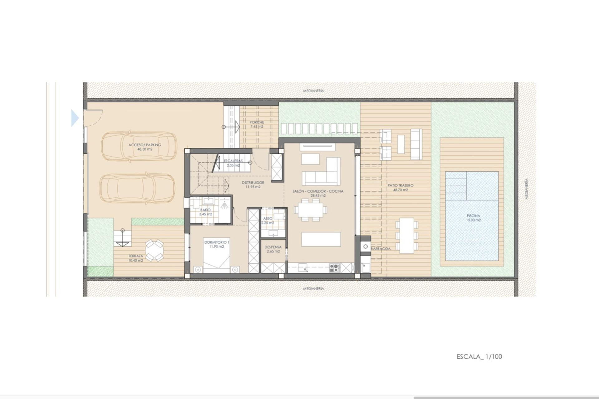 Nieuwbouw Woningen - Vrijstaande villa - San Juan de los Terreros - Las Mimosas