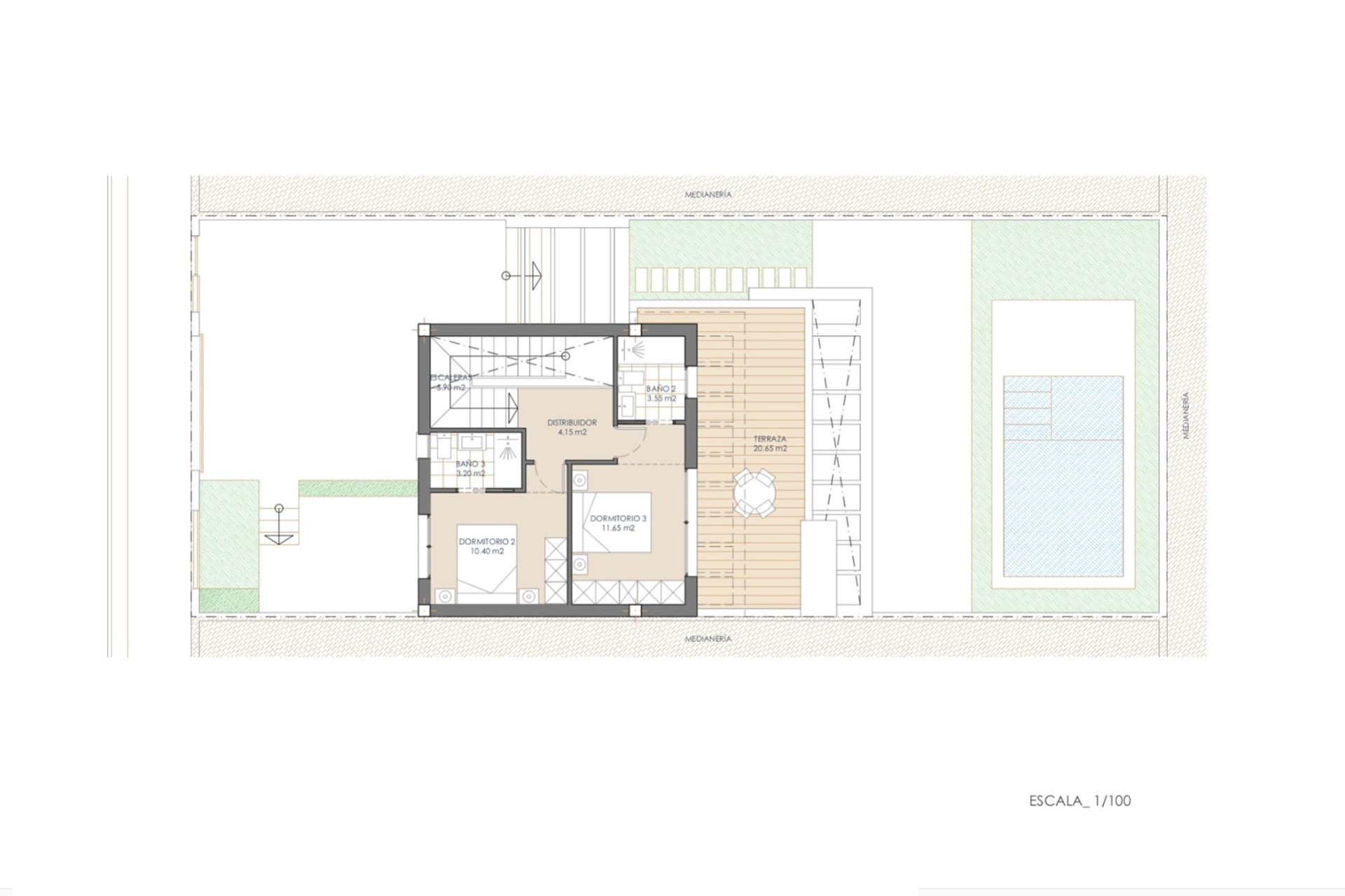 Nieuwbouw Woningen - Vrijstaande villa - San Juan de los Terreros - Las Mimosas