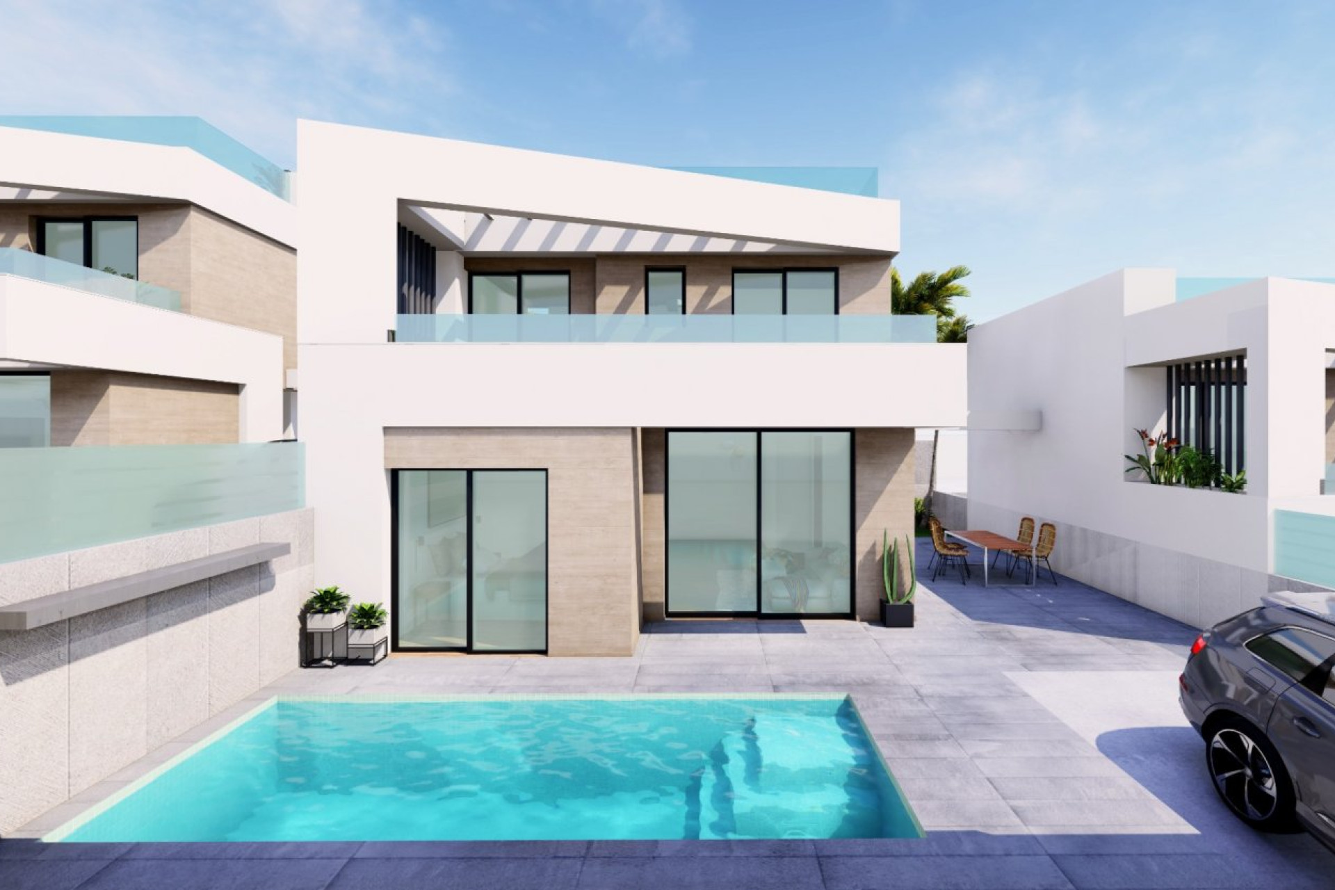 Nieuwbouw Woningen - Vrijstaande villa - San Miguel de Salinas - Blue Lagoon