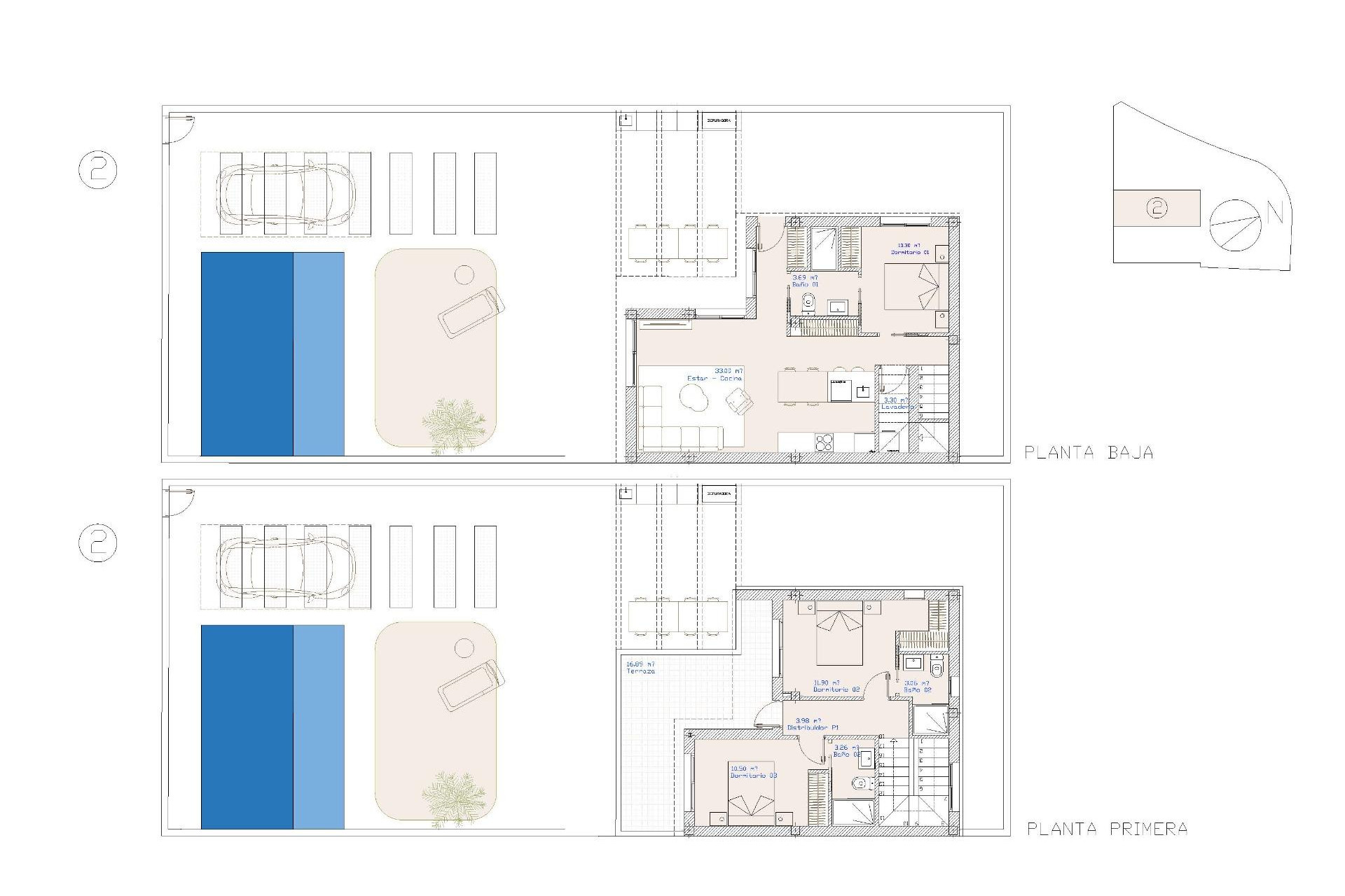 Nieuwbouw Woningen - Vrijstaande villa - San Pedro del Pinatar - Centro