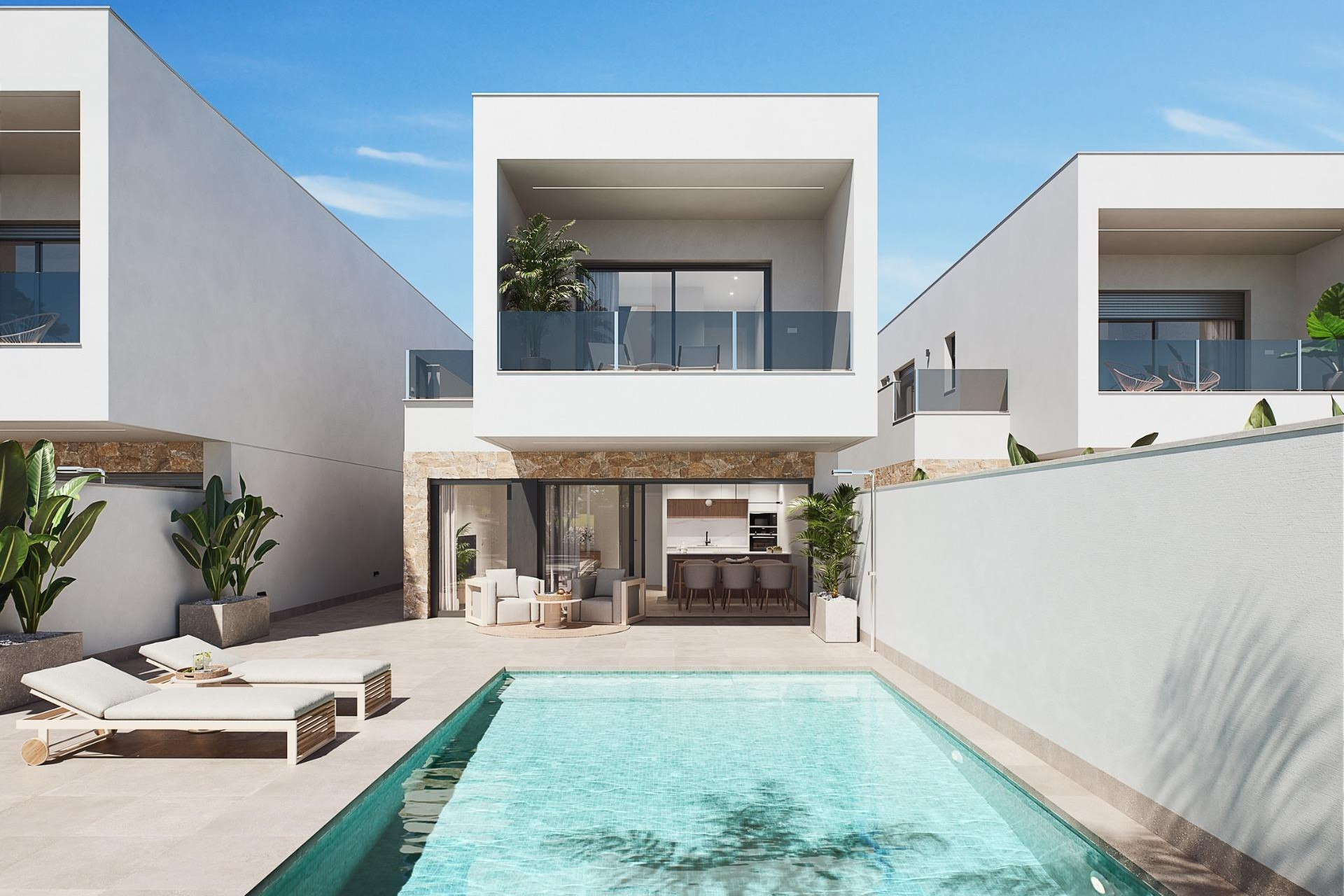 Nieuwbouw Woningen - Vrijstaande villa - San Pedro del Pinatar - Los Antolinos