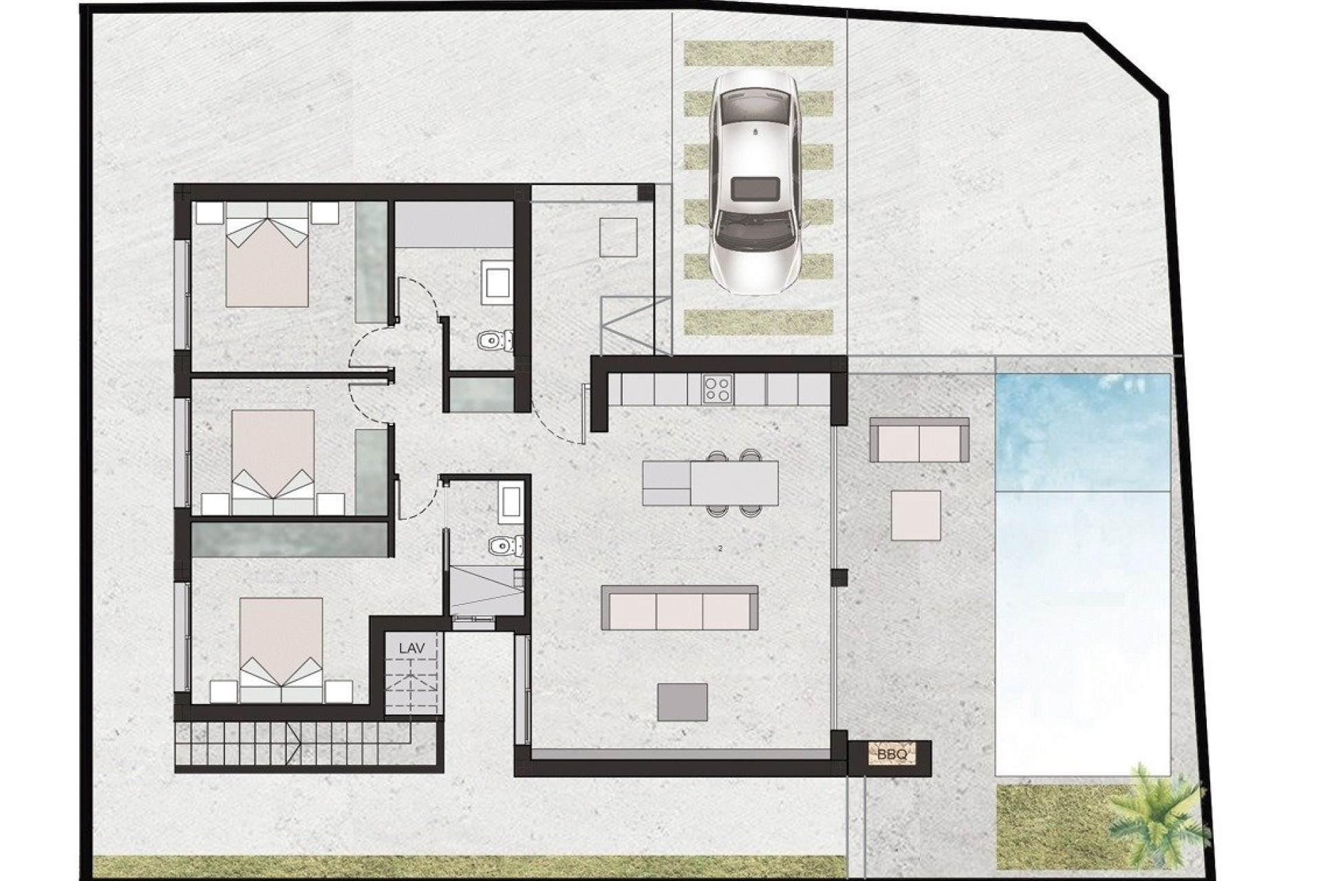 Nieuwbouw Woningen - Vrijstaande villa - San Pedro del Pinatar - Los Antolinos