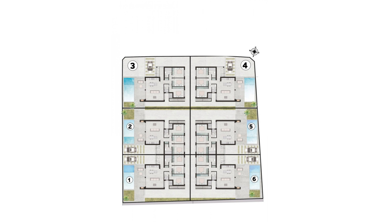 Nieuwbouw Woningen - Vrijstaande villa - San Pedro del Pinatar - Los Antolinos