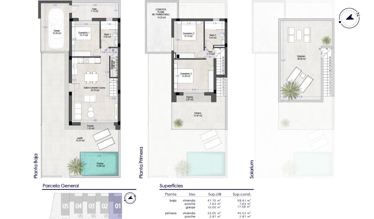 Nieuwbouw Woningen - Vrijstaande villa - San Pedro del Pinatar - Polideportivo