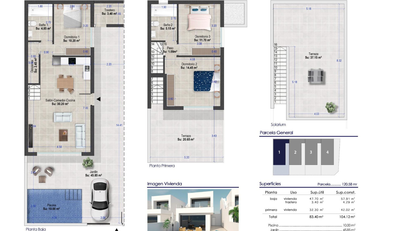 Nieuwbouw Woningen - Vrijstaande villa - San Pedro del Pinatar - Pueblo