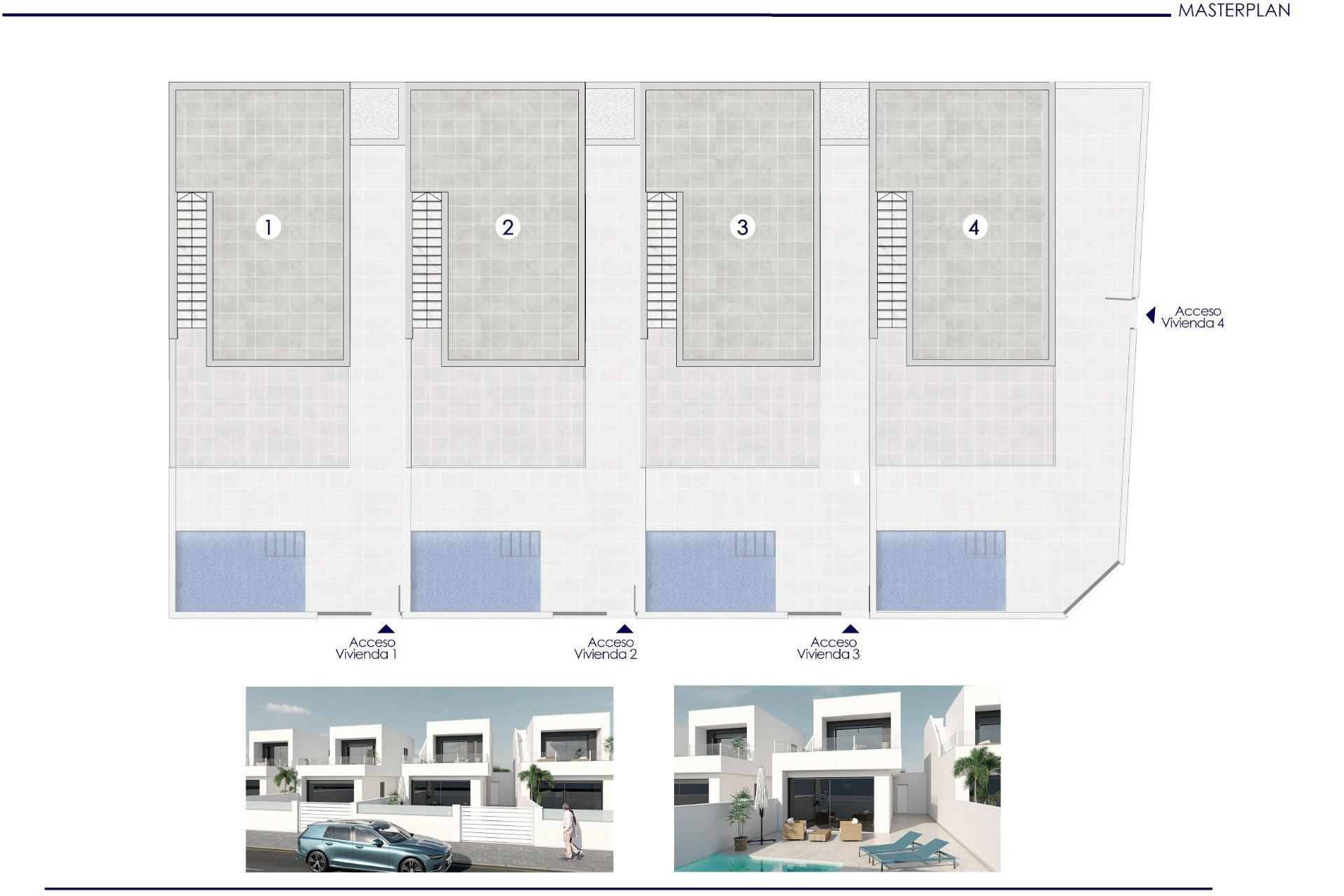 Nieuwbouw Woningen - Vrijstaande villa - San Pedro del Pinatar - Pueblo