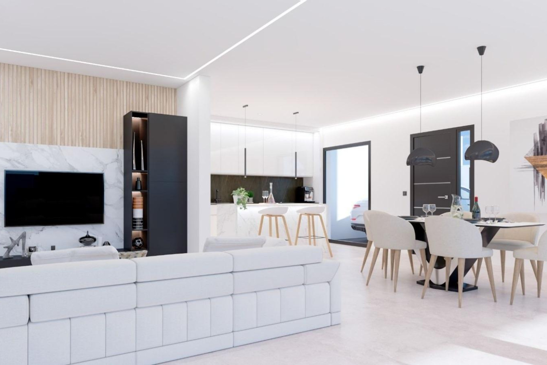 Nieuwbouw Woningen - Vrijstaande villa - San Pedro del Pinatar - Pueblo