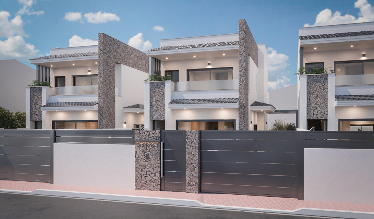 Nieuwbouw Woningen - Vrijstaande villa - San Pedro del Pinatar - Pueblo