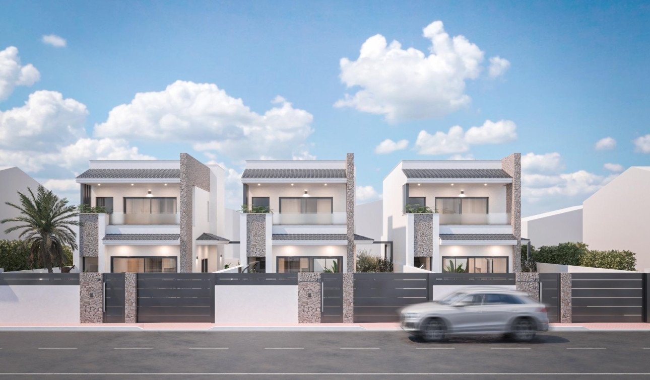 Nieuwbouw Woningen - Vrijstaande villa - San Pedro del Pinatar - Pueblo