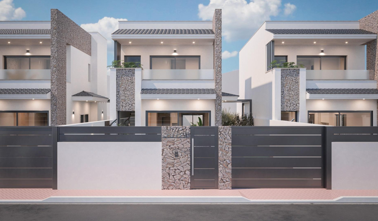 Nieuwbouw Woningen - Vrijstaande villa - San Pedro del Pinatar - Pueblo