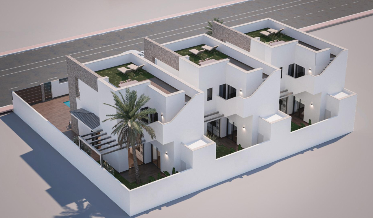 Nieuwbouw Woningen - Vrijstaande villa - San Pedro del Pinatar - Pueblo