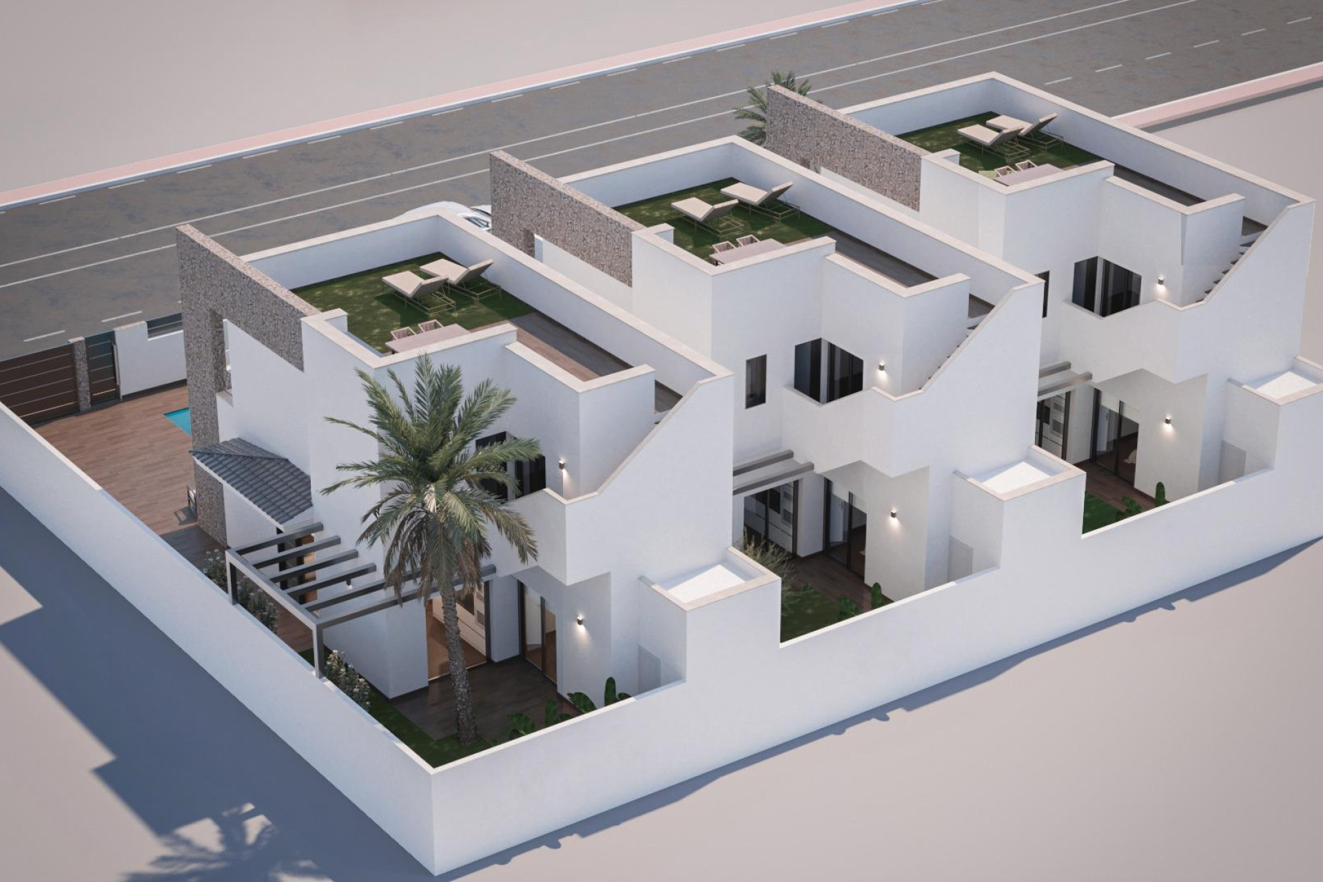 Nieuwbouw Woningen - Vrijstaande villa - San Pedro del Pinatar - Pueblo