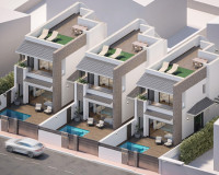 Nieuwbouw Woningen - Vrijstaande villa - San Pedro del Pinatar - Pueblo