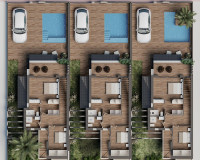 Nieuwbouw Woningen - Vrijstaande villa - San Pedro del Pinatar - Pueblo