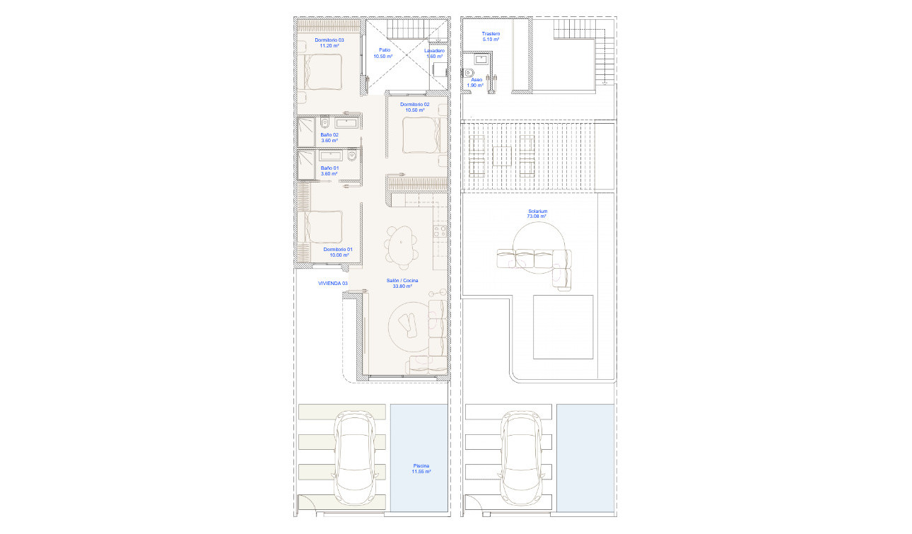 Nieuwbouw Woningen - Vrijstaande villa - San Pedro del Pinatar - San Pedro De Pinatar