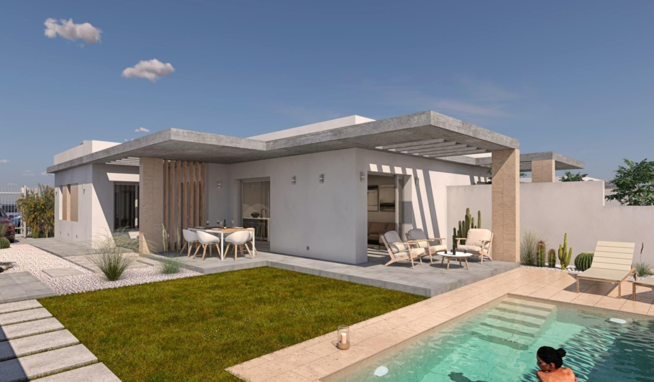 Nieuwbouw Woningen - Vrijstaande villa - Santiago de la Ribera - San Blas