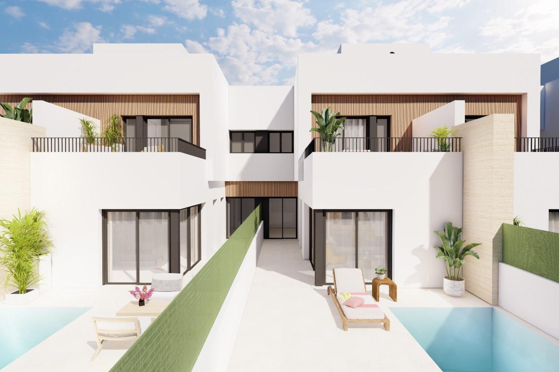 Nieuwbouw Woningen - Vrijstaande villa - Santiago de la Ribera - Santiago De La Ribera