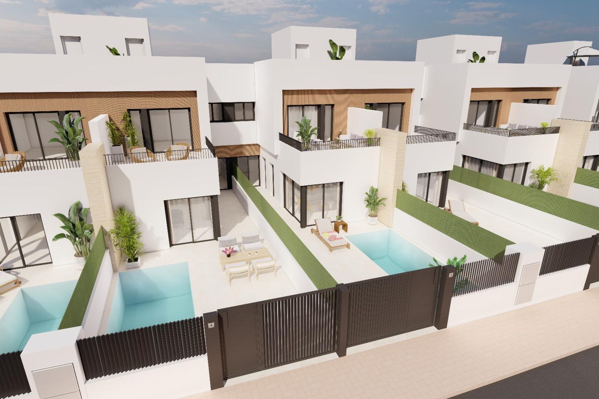 Nieuwbouw Woningen - Vrijstaande villa - Santiago de la Ribera - Santiago De La Ribera