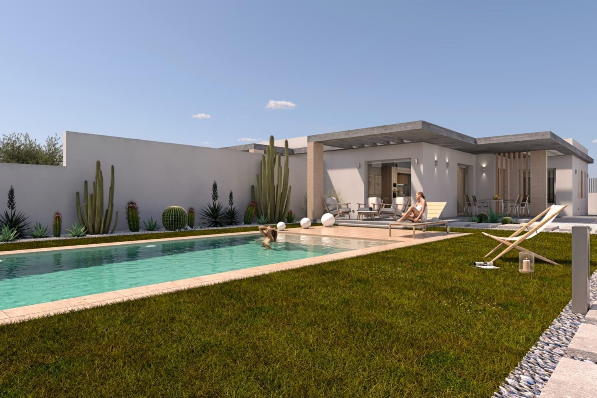 Nieuwbouw Woningen - Vrijstaande villa - Santiago de la Ribera - Santiago De La Ribera