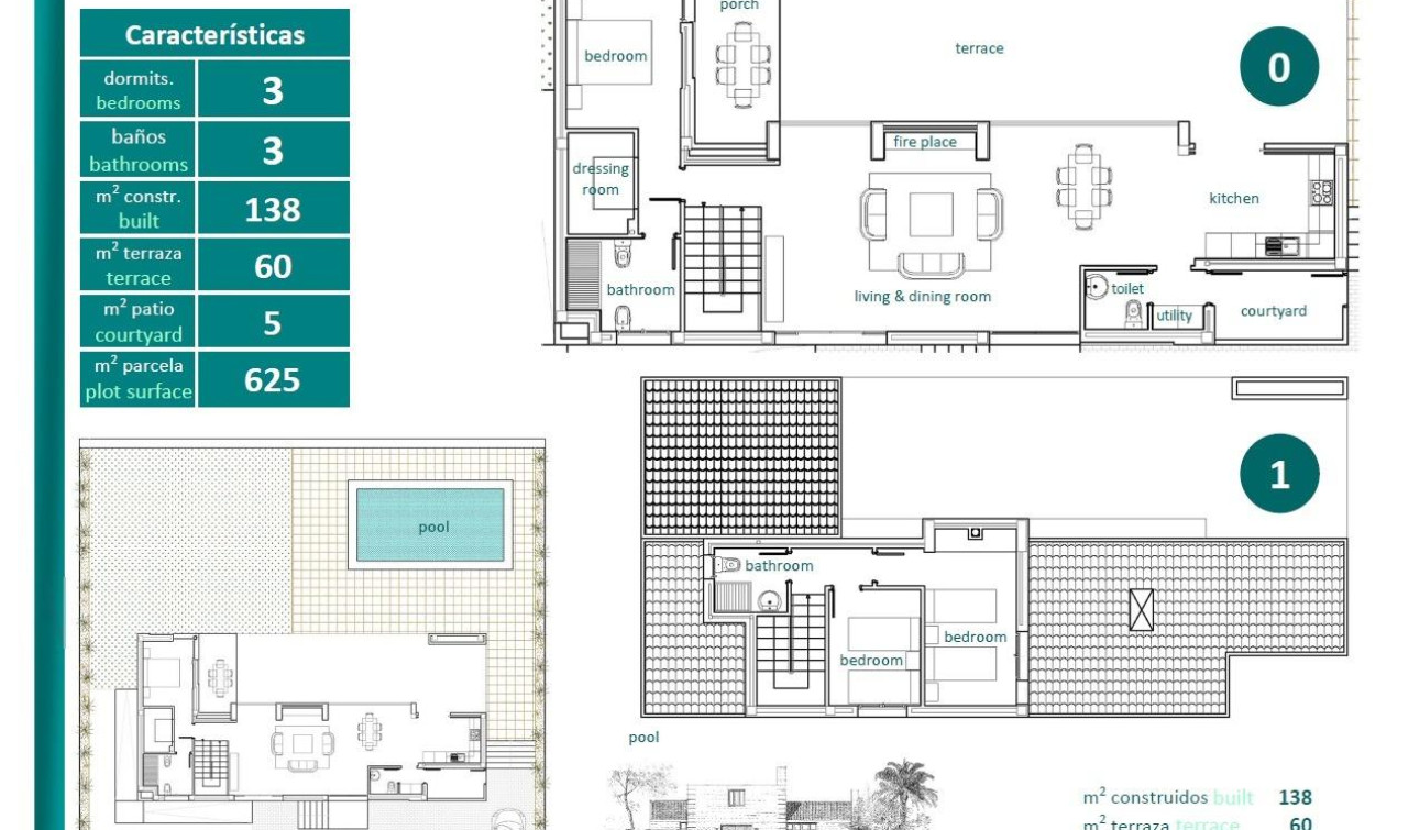 Nieuwbouw Woningen - Vrijstaande villa - Sucina - Peraleja Golf