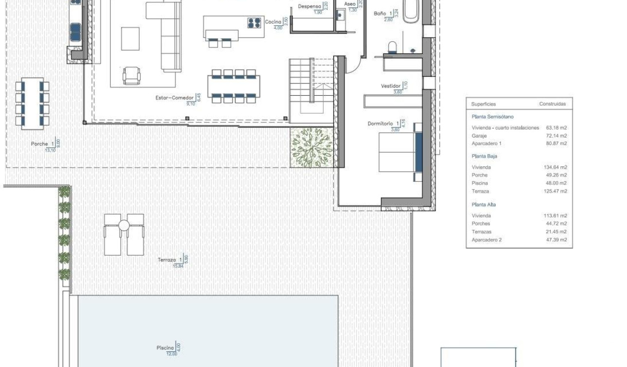 Nieuwbouw Woningen - Vrijstaande villa - Teulada - La Sabatera