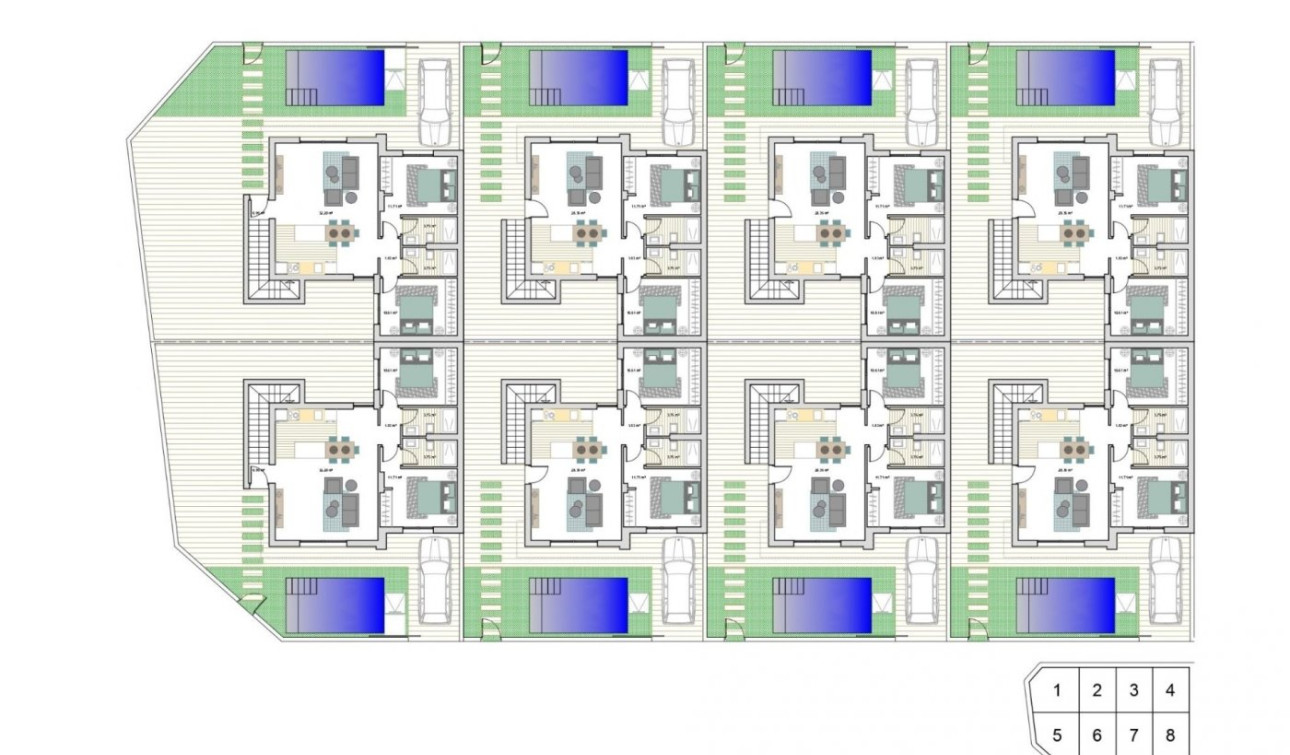 Nieuwbouw Woningen - Vrijstaande villa - Torre Pacheco - Roldán