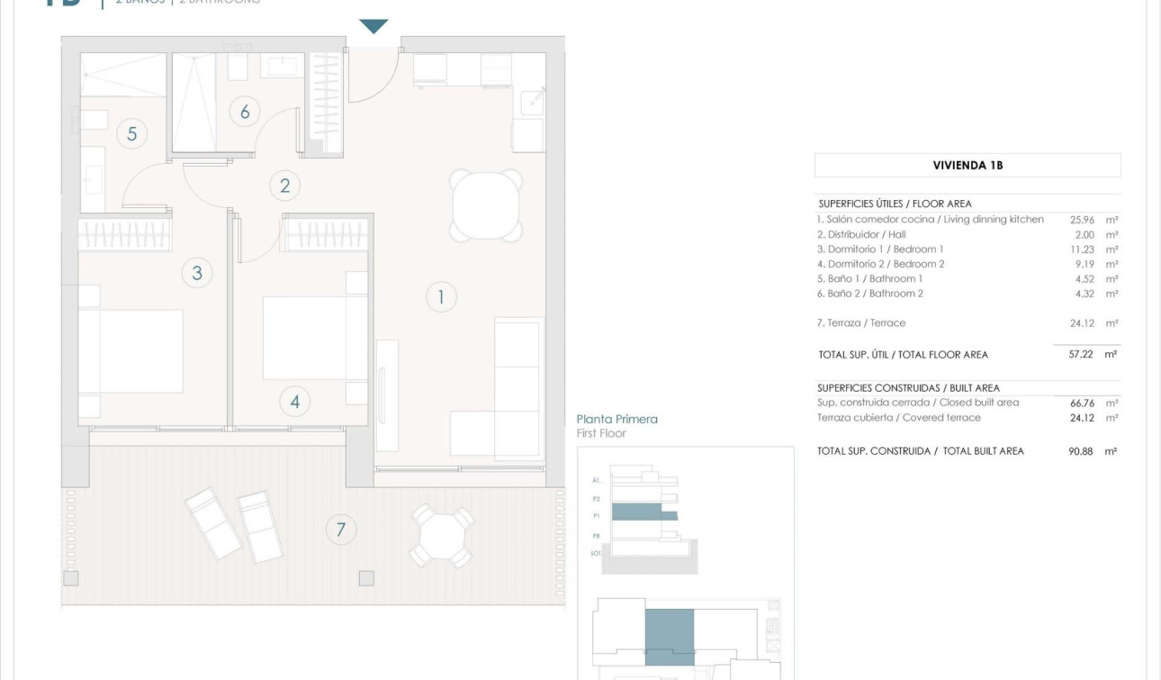 Nouvelle construction - Appartement - Benijofar - Pueblo